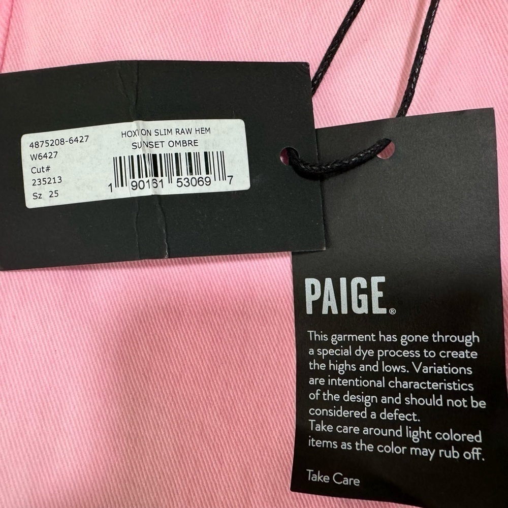Women’s Paige jeans. Sunset ombre size 25, NWT. - Picture 8 of 10